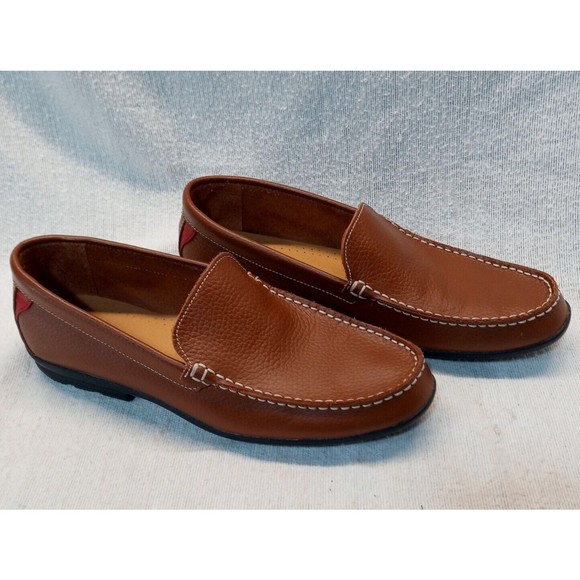 FootJoy Other - FootJoy Club Casuals Spikeless Golf Shoes Mens 10.5 M Brown Leather Loafer 79054